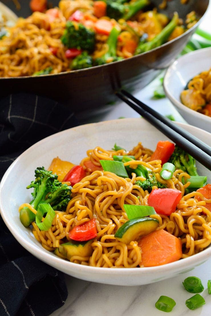 15 Easy Vegan Noodles Recipes my plantiful cooking