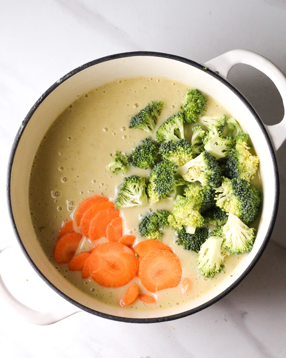 Healthy Vegan Potato Cauliflower Broccoli Soup My Plantiful Cooking