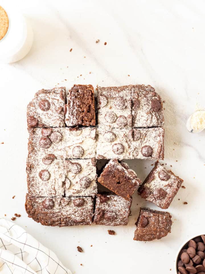 Fudgy Vegan Black Bean Brownies with Dates My Plantiful Cooking