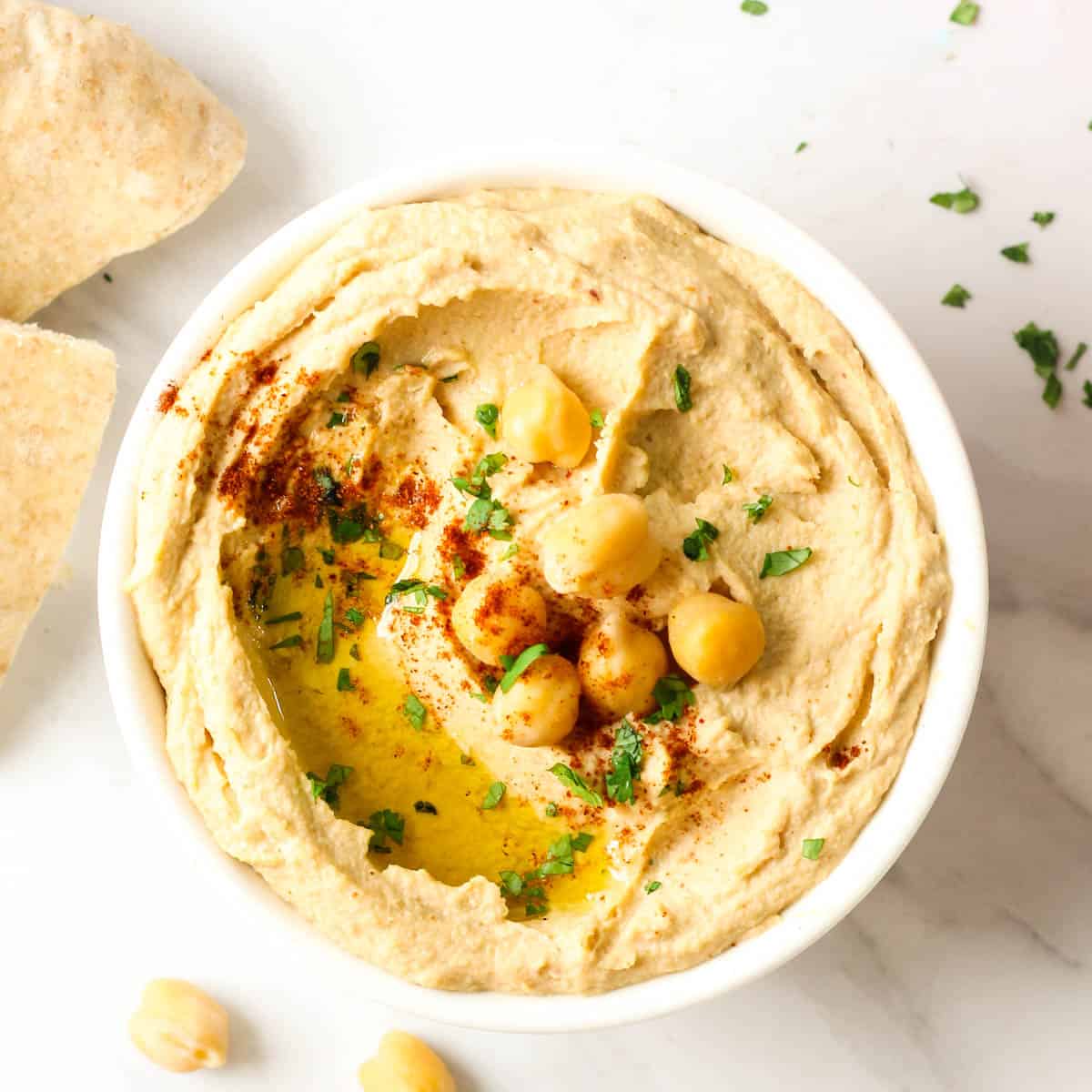 Smoky Paprika Hummus ( Oilfree ) My Plantiful Cooking