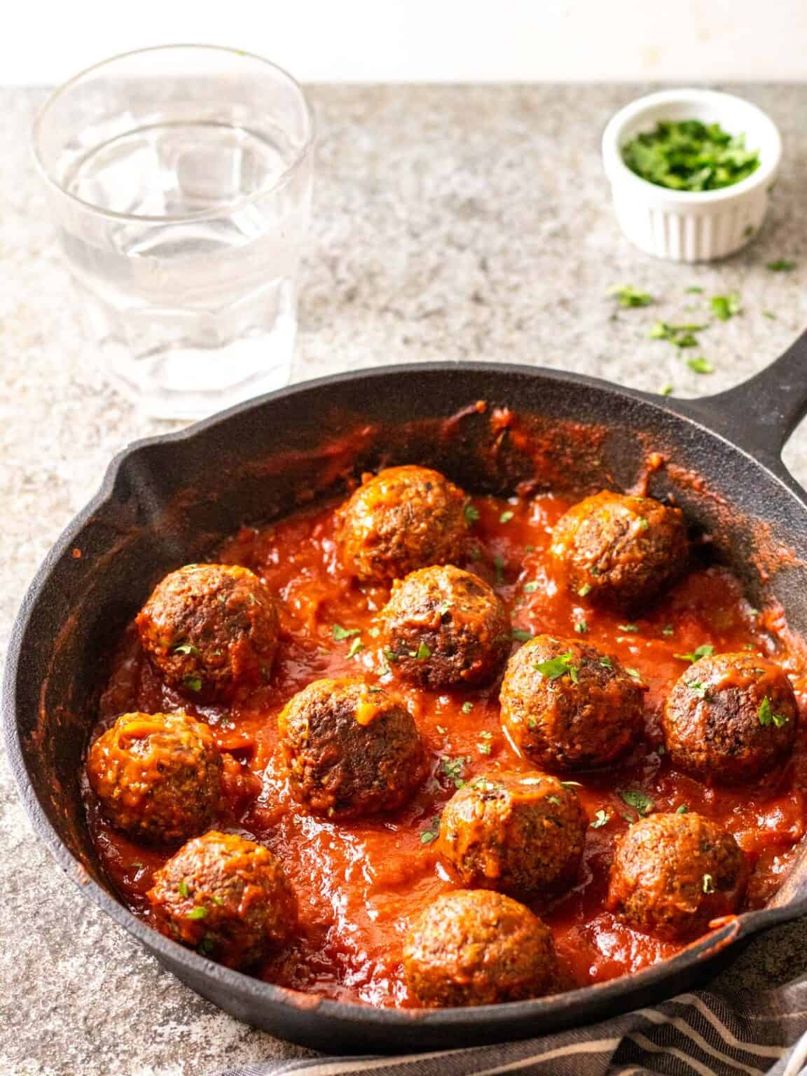 Meaty Vegan TVP Meatballs My Plantiful Cooking