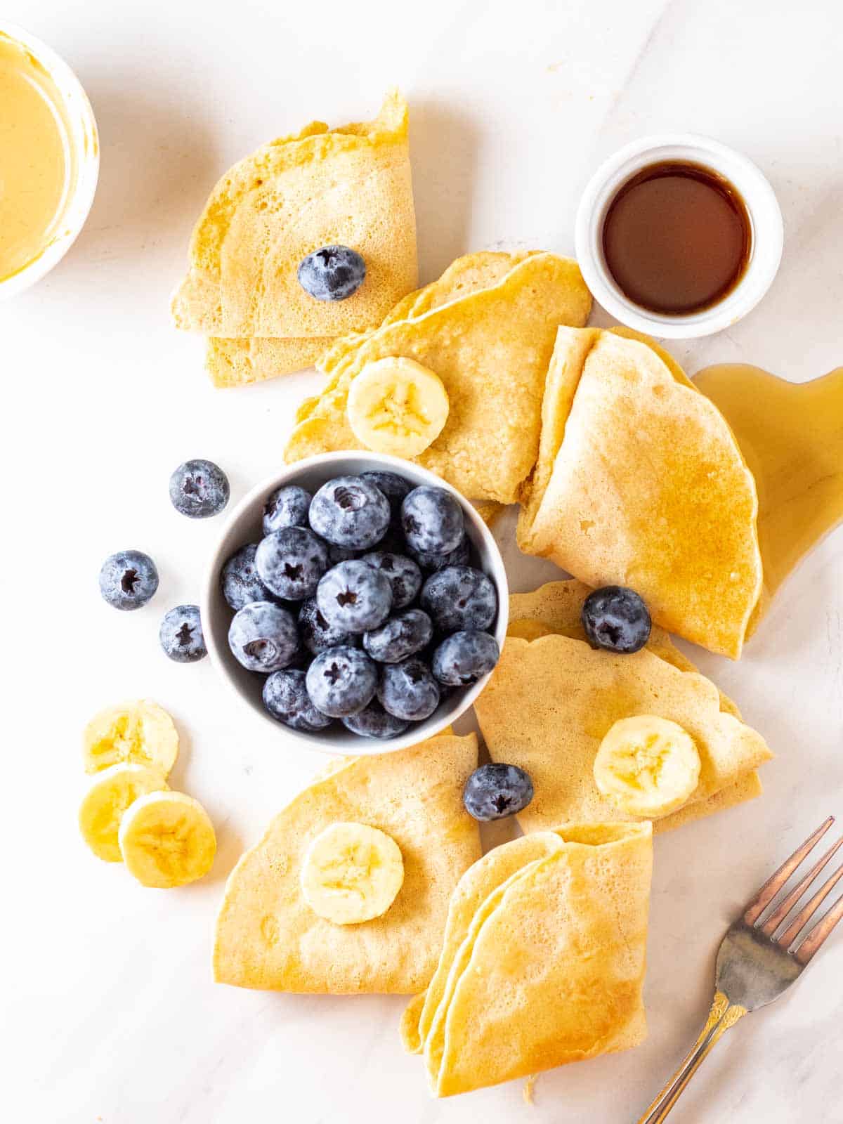 Vegan Almond Milk Crepes My Plantiful Cooking