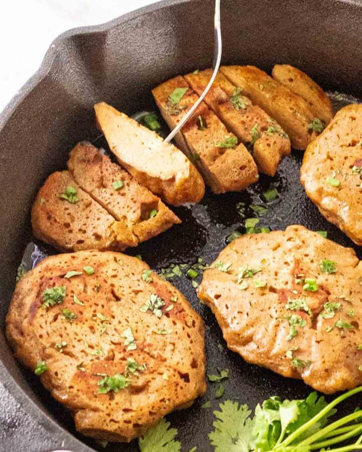 Meaty Vegan Seitan Chicken My Plantiful Cooking