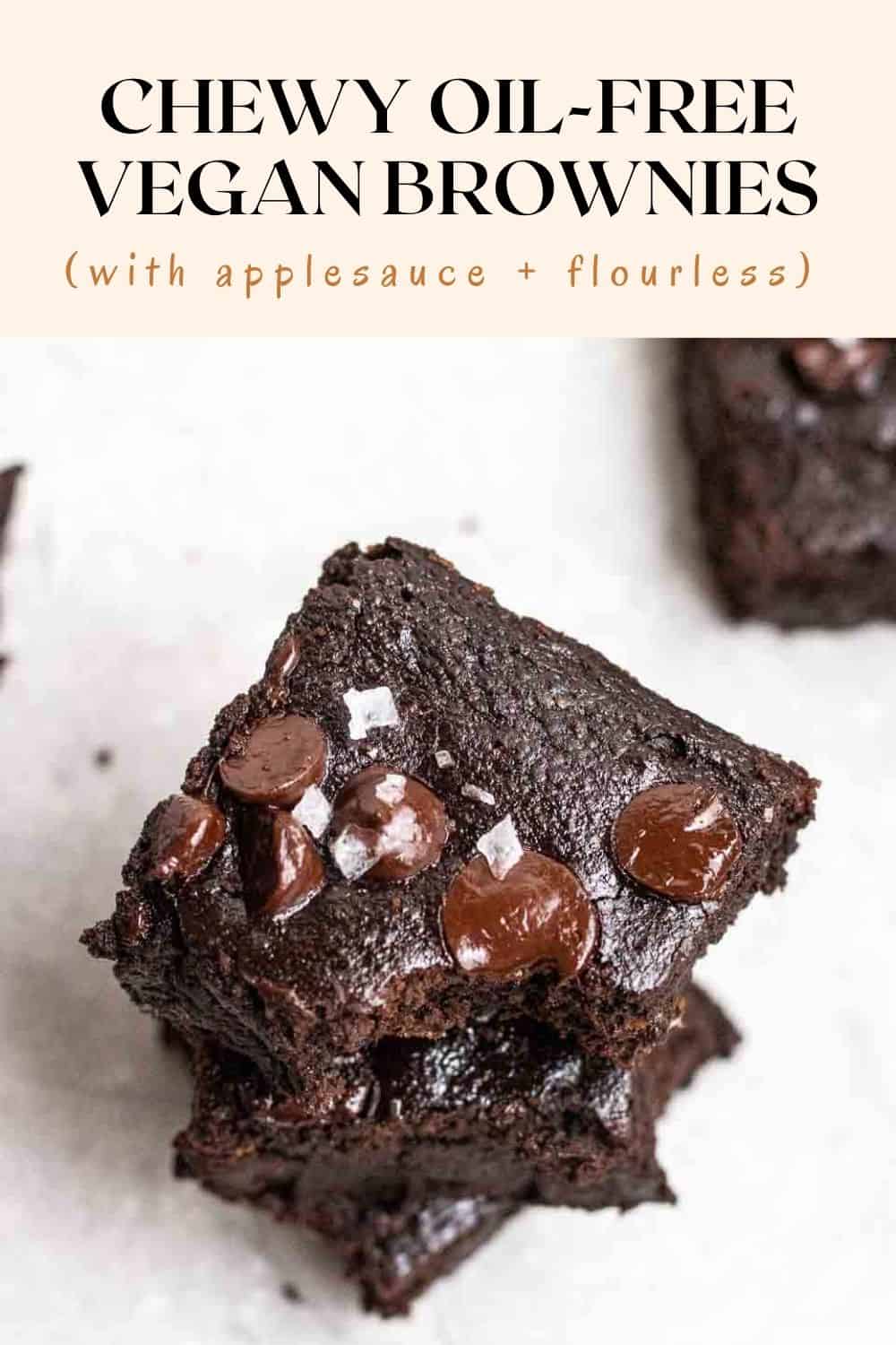 Fudgy Vegan Aquafaba Brownies (without butter) My Plantiful Cooking