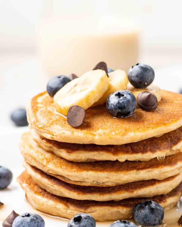 Protein Pancakes without Eggs My Plantiful Cooking