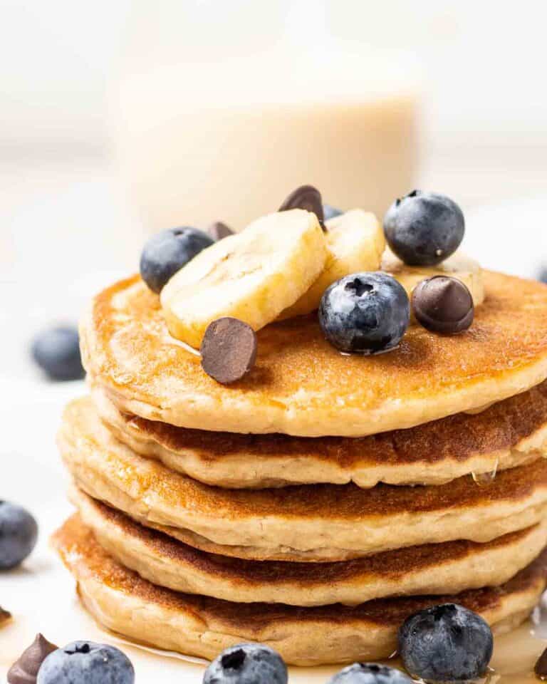 Protein Pancakes without Eggs My Plantiful Cooking