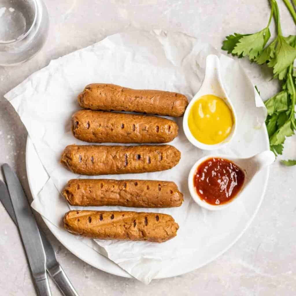 Vegan Andouille Sausages My Plantiful Cooking