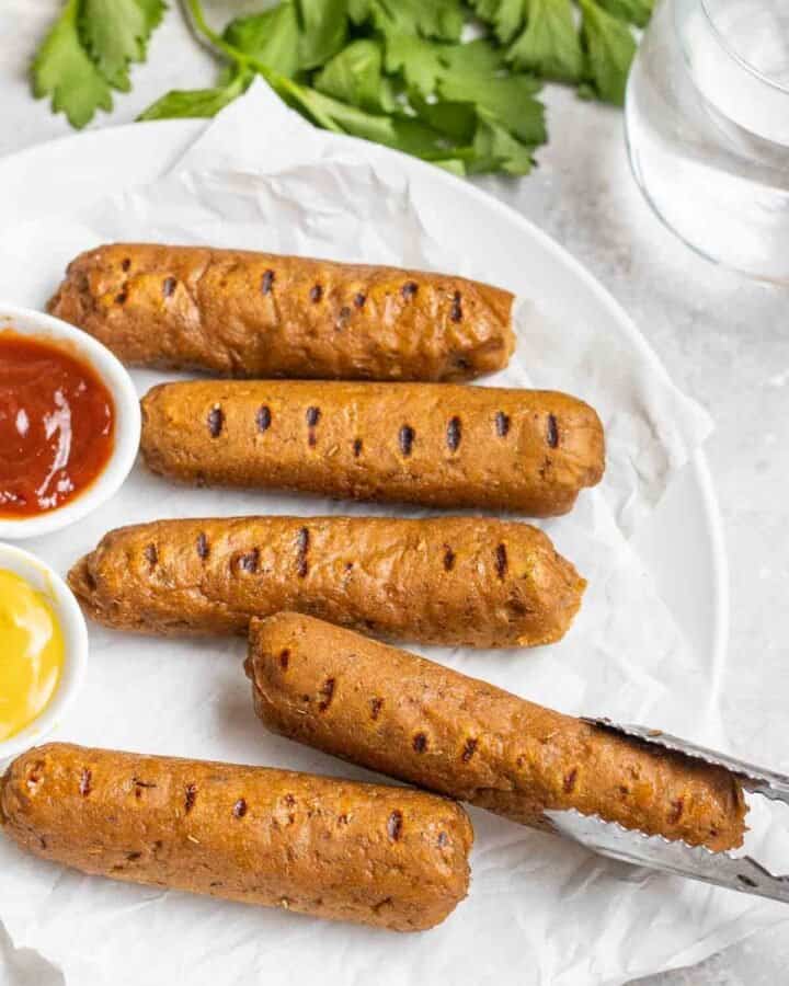 Vegan Andouille Sausages My Plantiful Cooking