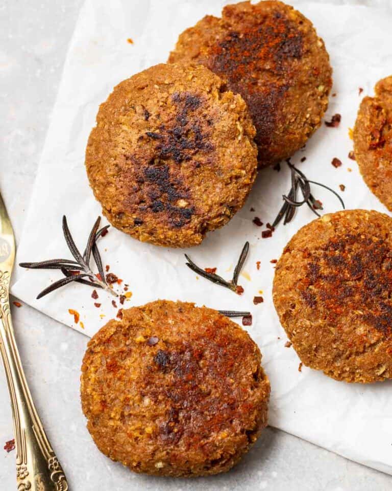 Vegan Breakfast Sausage Patties My Plantiful Cooking