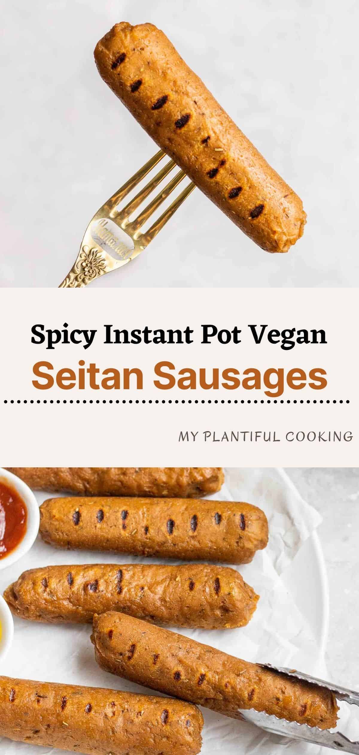 Vegan Andouille Sausages My Plantiful Cooking