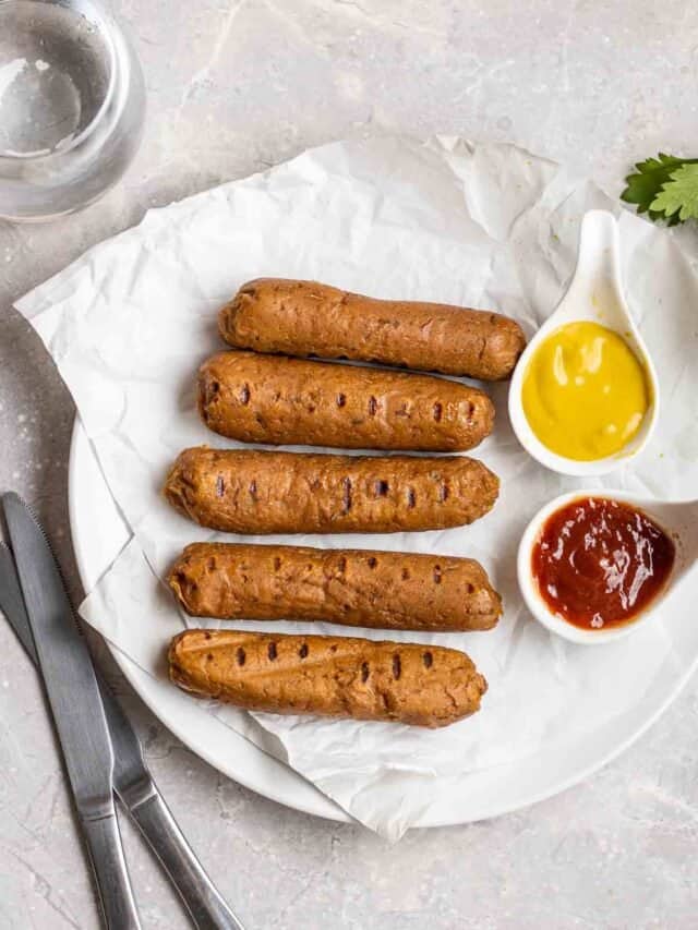 Vegan Andouille Sausages My Plantiful Cooking