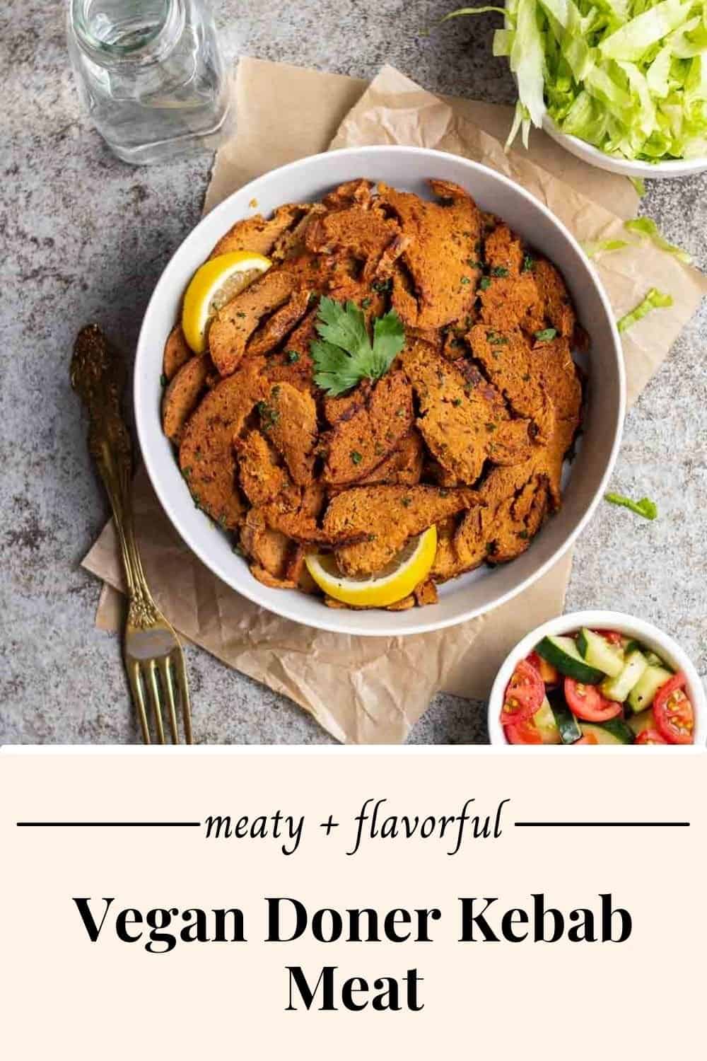 Vegan Seitan Doner Kebab Meat My Plantiful Cooking