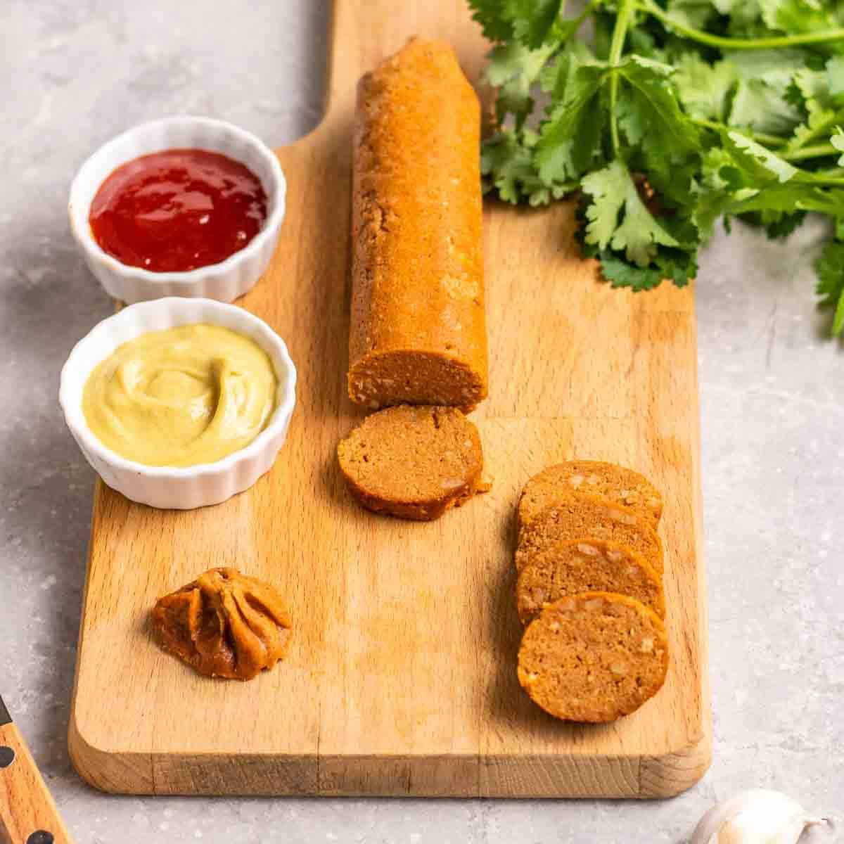 Flavorful Seitan Vegan Chorizo Sausages My Plantiful Cooking