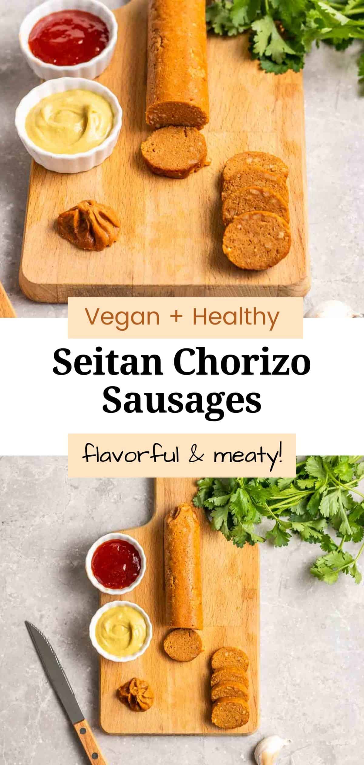Flavorful Seitan Vegan Chorizo Sausages My Plantiful Cooking