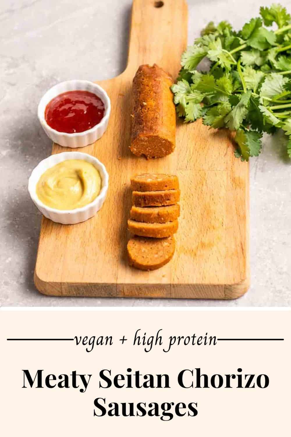 Flavorful Seitan Vegan Chorizo Sausages My Plantiful Cooking