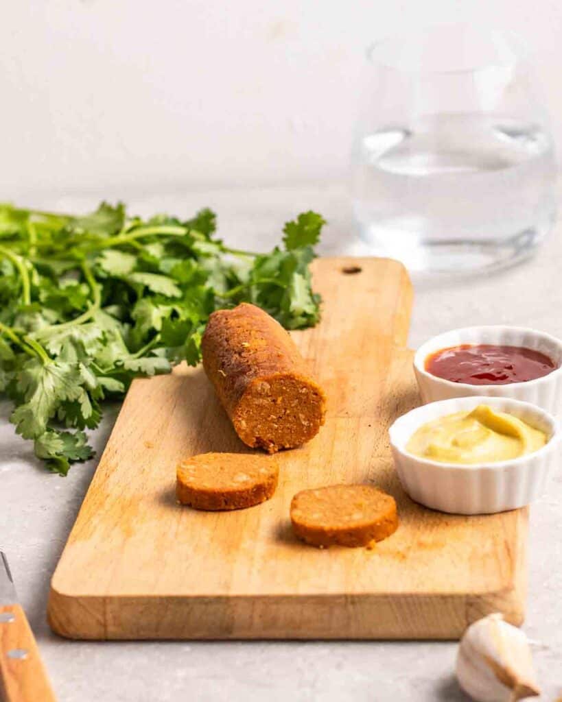 Flavorful Seitan Vegan Chorizo Sausages My Plantiful Cooking