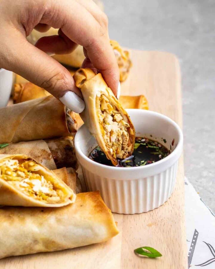 Vegan Tofu Egg Rolls My Plantiful Cooking