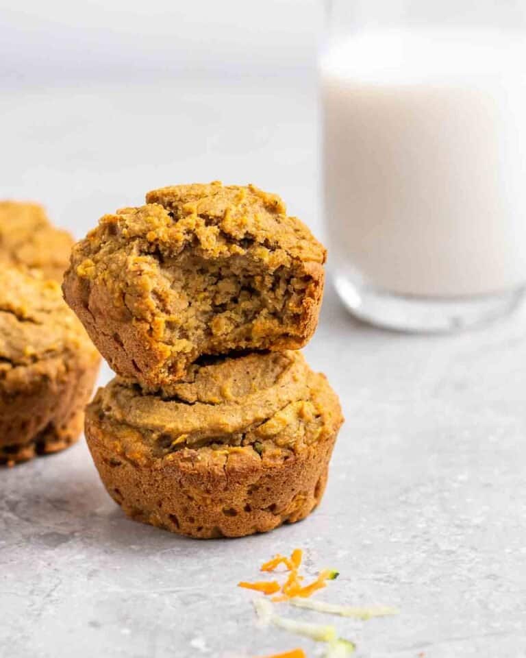 Moist Zucchini Apple Carrot Muffins My Plantiful Cooking