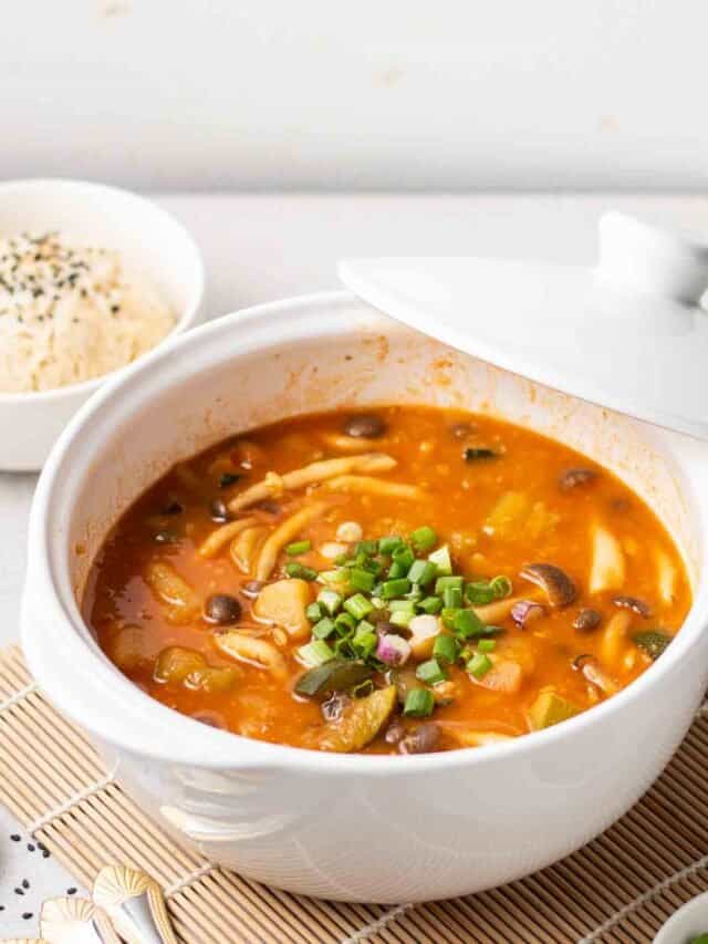 Korean Gochujang Soup My Plantiful Cooking