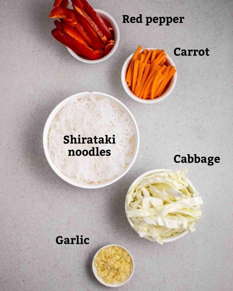 Shirataki Noodles Stirfry My Plantiful Cooking