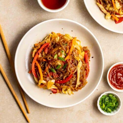 Shirataki Noodles Stirfry My Plantiful Cooking