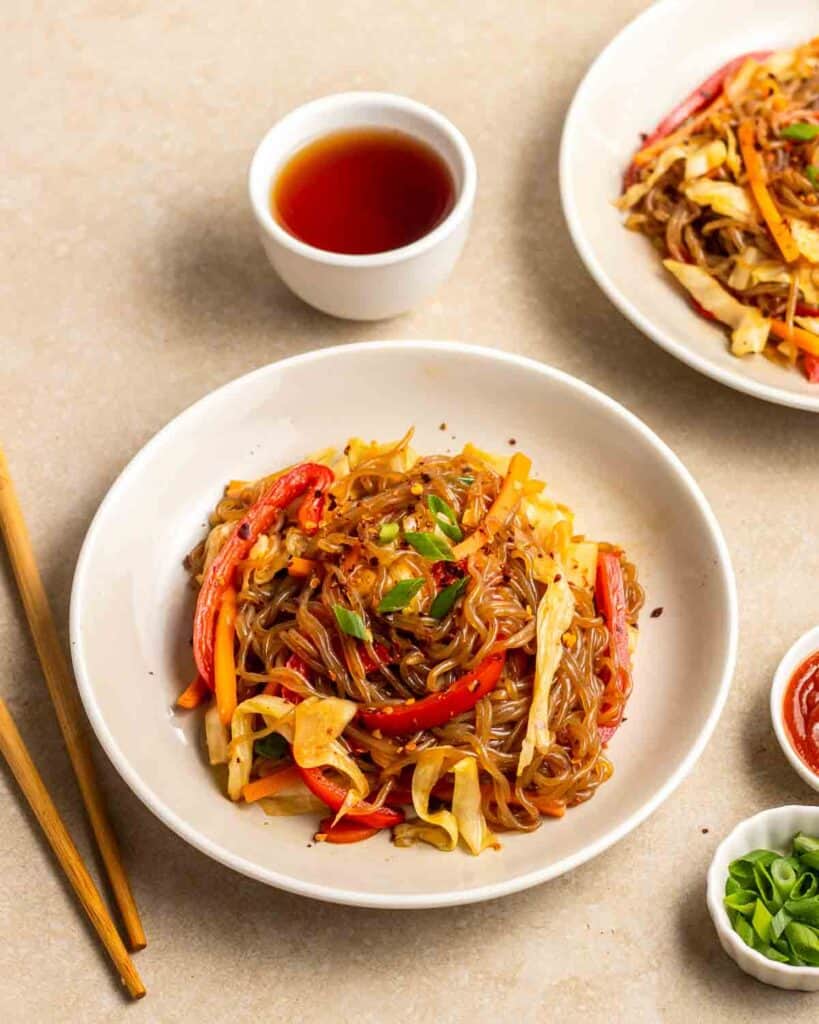 Shirataki Noodles Stirfry My Plantiful Cooking