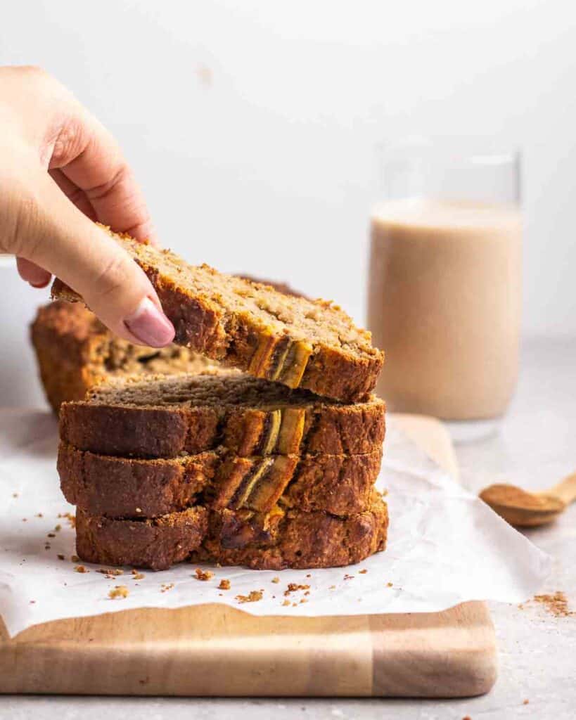 Healthy Applesauce Banana Bread (gluten-free + vegan) – My Plantiful