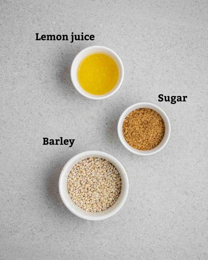 Lemon Barley Water My Plantiful Cooking