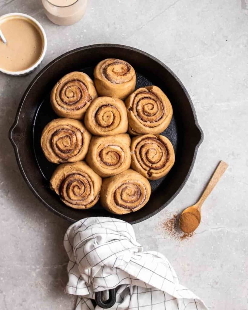 Healthy Protein Cinnamon Rolls My Plantiful Cooking