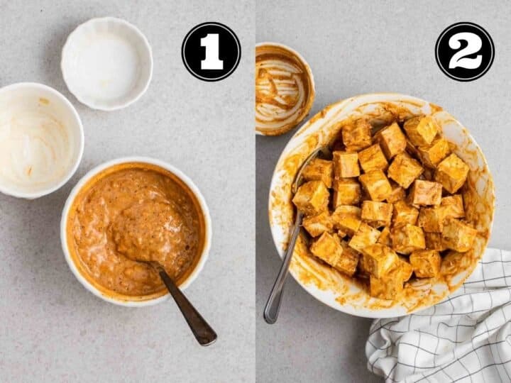 Crispy Vegan Tandoori Tofu (baked/pan-fried) – My Plantiful Cooking