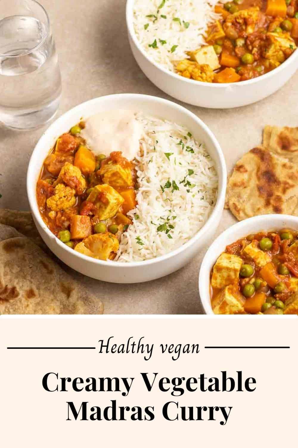 Vegan Vegetable Madras Curry My Plantiful Cooking