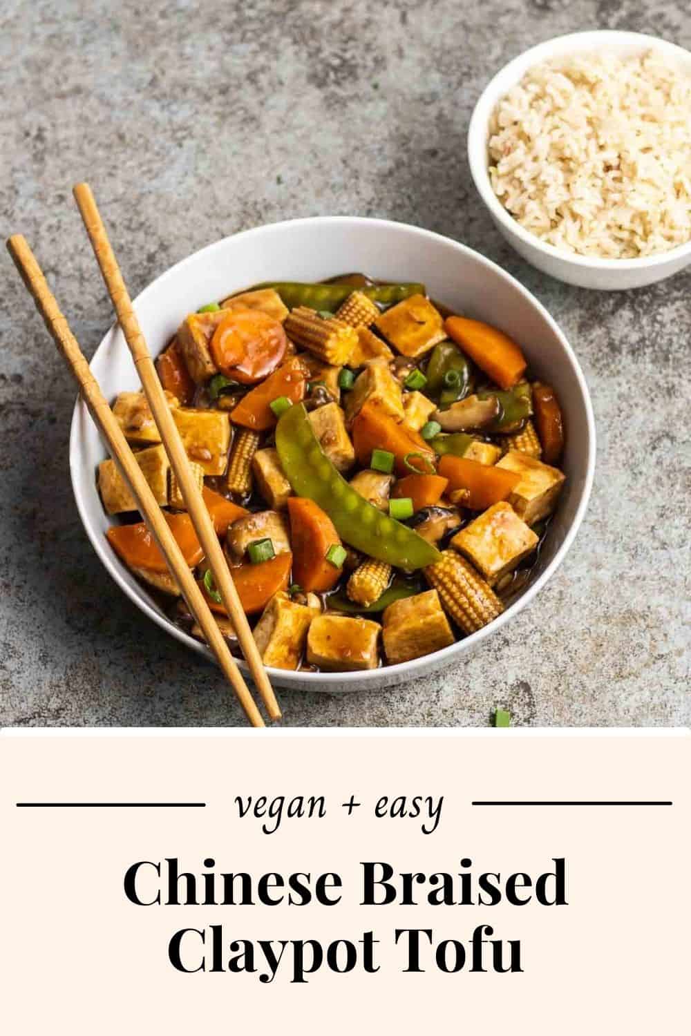 Chinese Braised Claypot Tofu My Plantiful Cooking