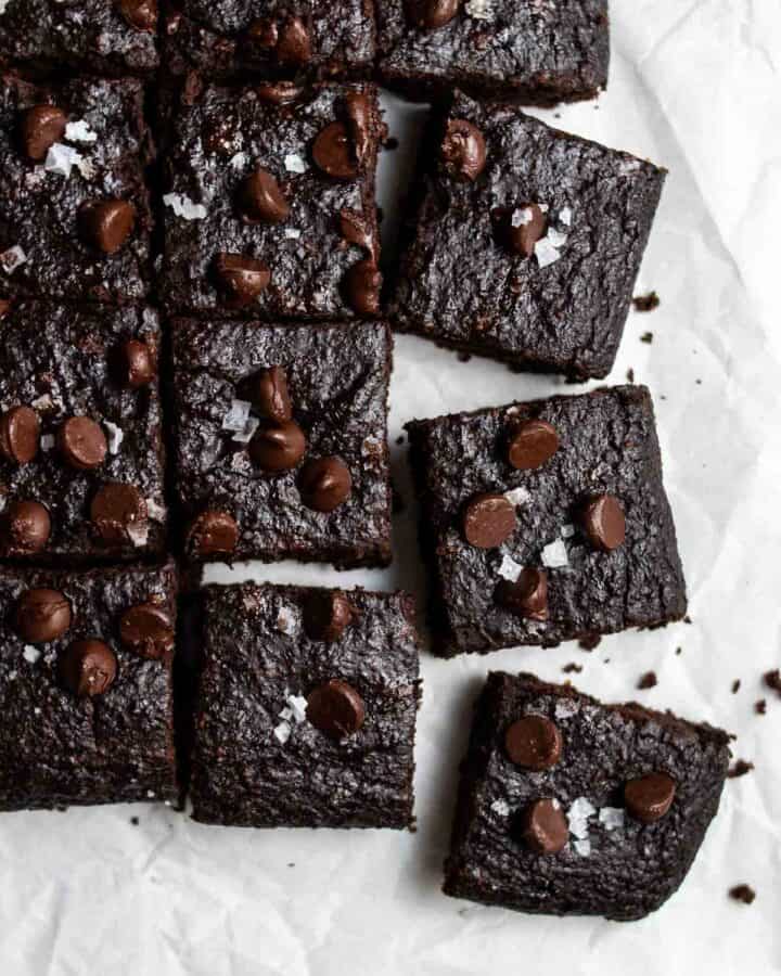 Healthy Oatmeal Brownies My Plantiful Cooking