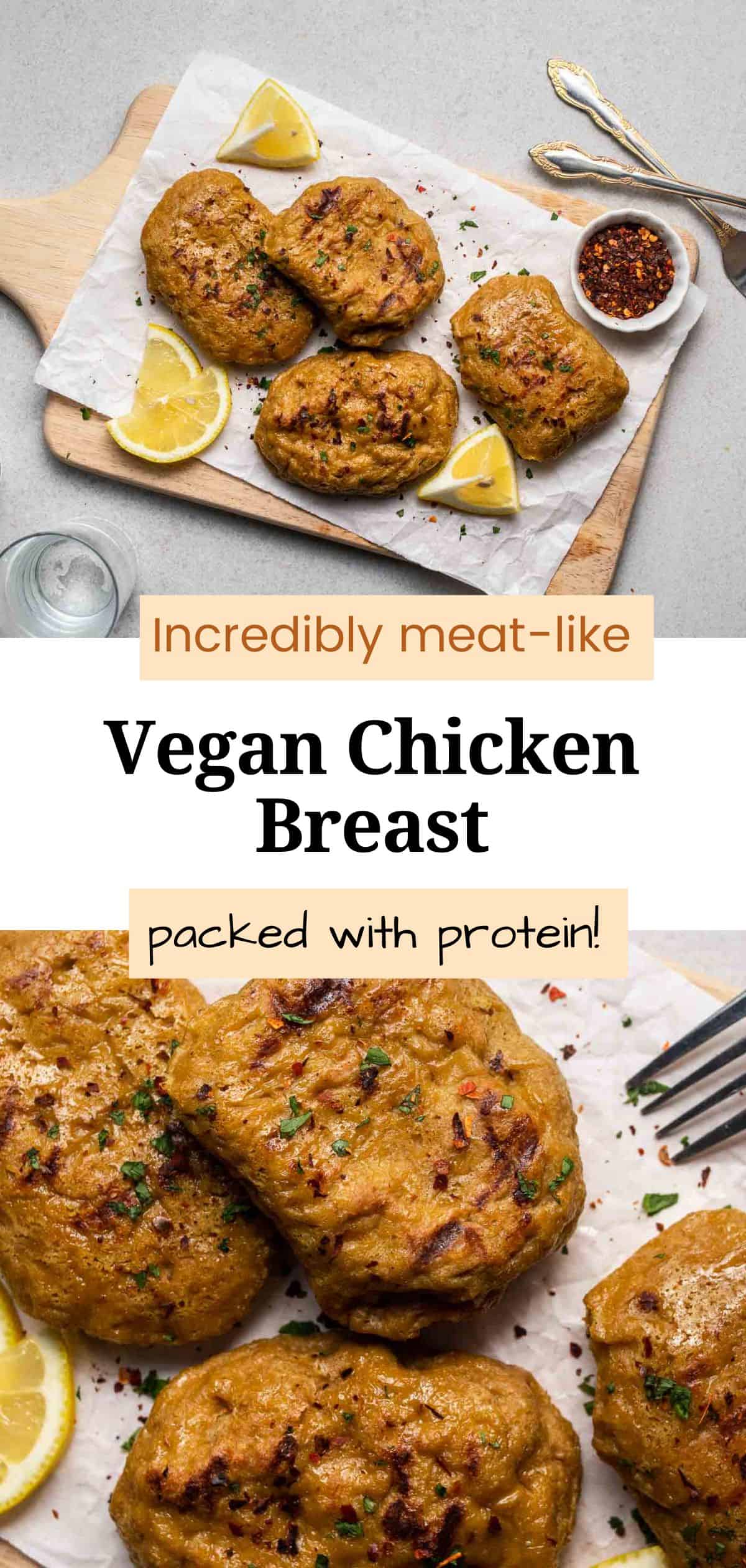 Seitan Vegan Chicken Breasts My Plantiful Cooking