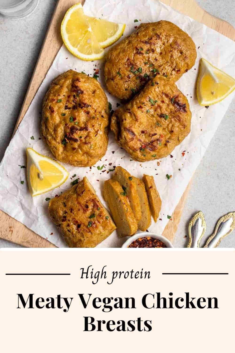 Seitan Vegan Chicken Breasts My Plantiful Cooking