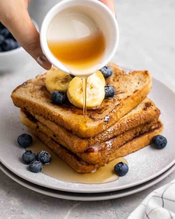Almond Milk French Toast My Plantiful Cooking