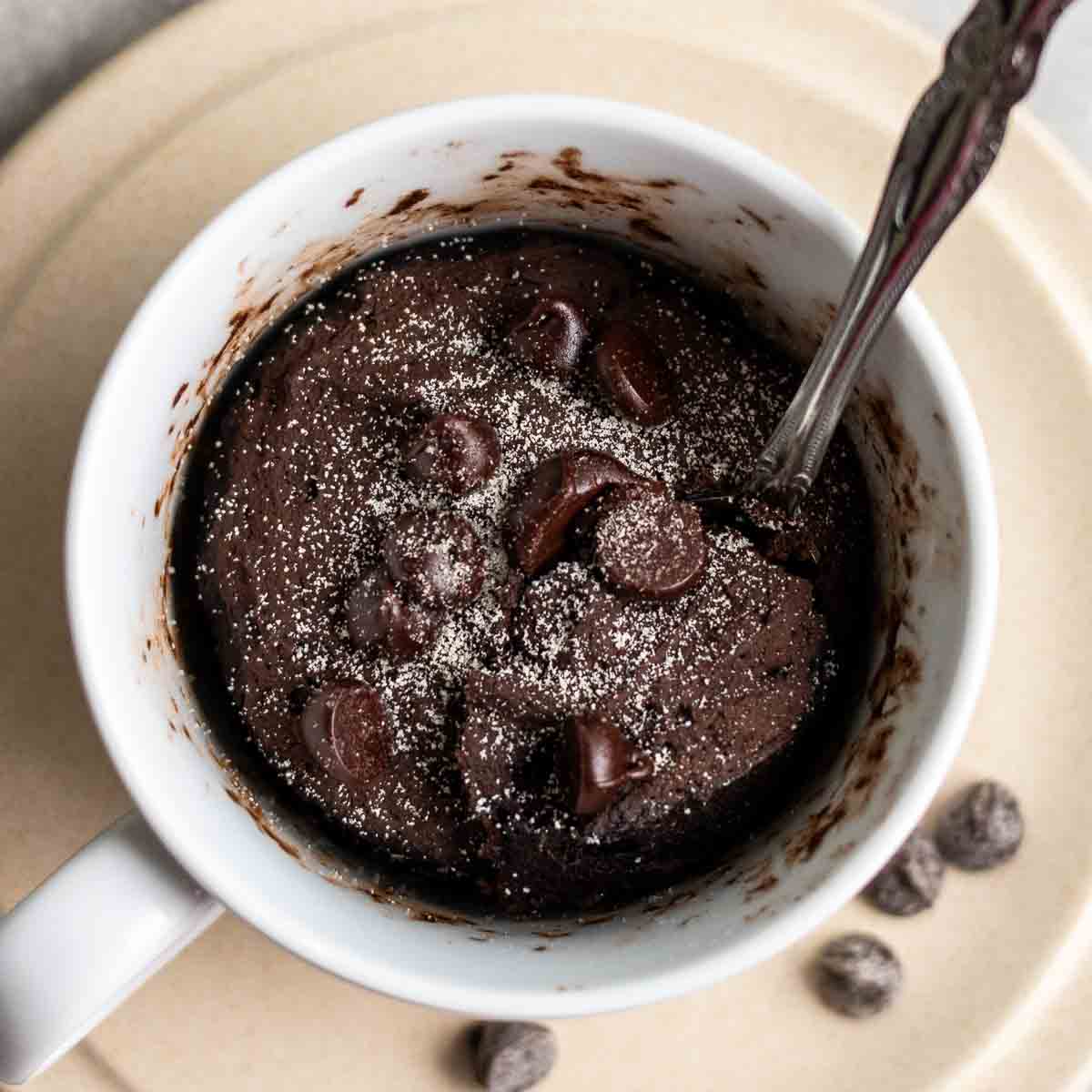 Chocolate Protein Mug Cake-image