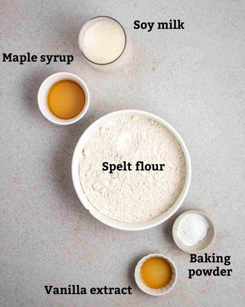 Fluffy Soy Milk Pancakes My Plantiful Cooking