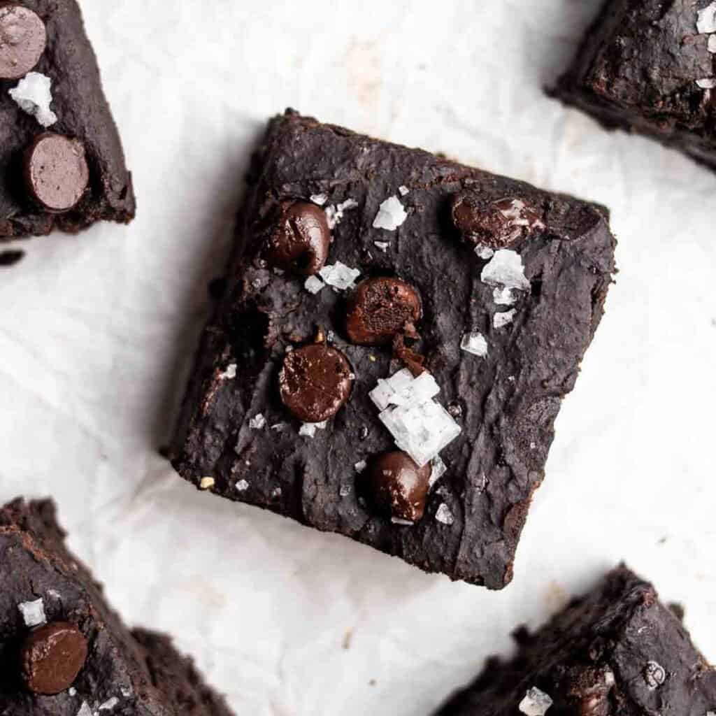 Fudgy Vegan Protein Brownies My Plantiful Cooking