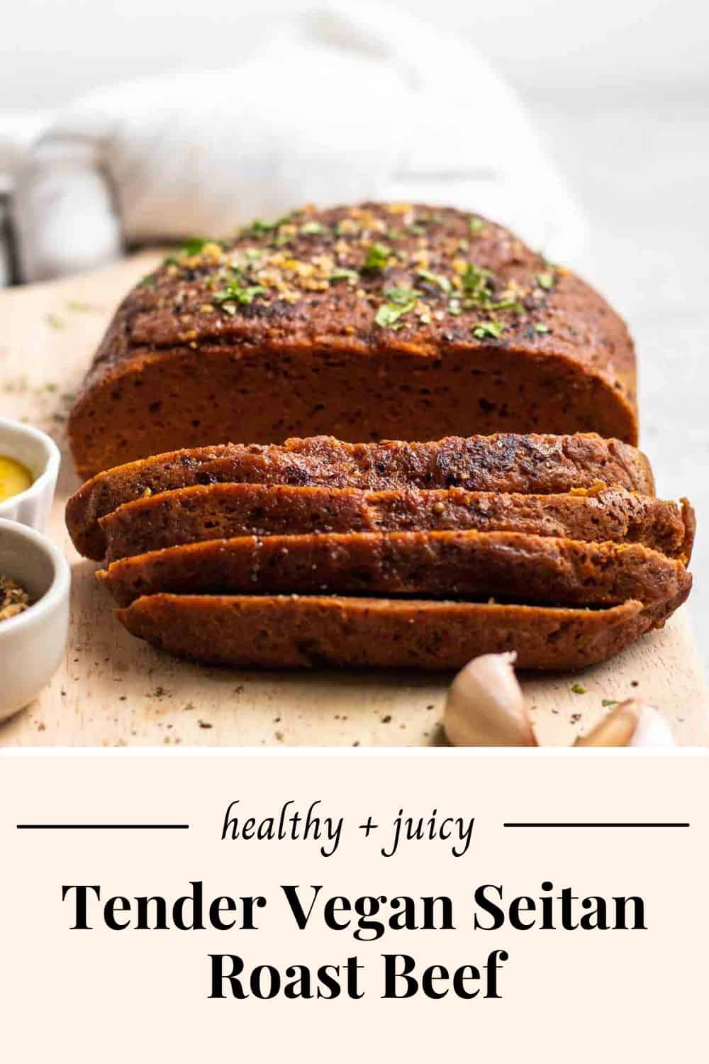 Juicy Vegan Roast Beef My Plantiful Cooking