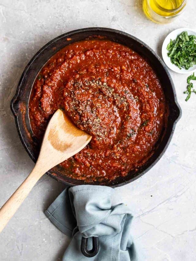 Vegan Marinara Sauce My Plantiful Cooking
