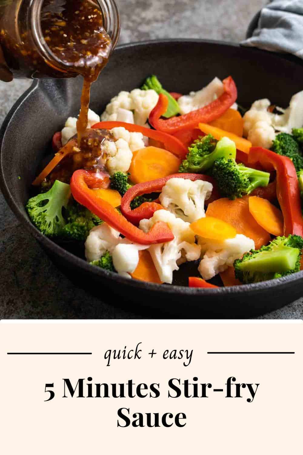 Vegan Stirfry Sauce My Plantiful Cooking