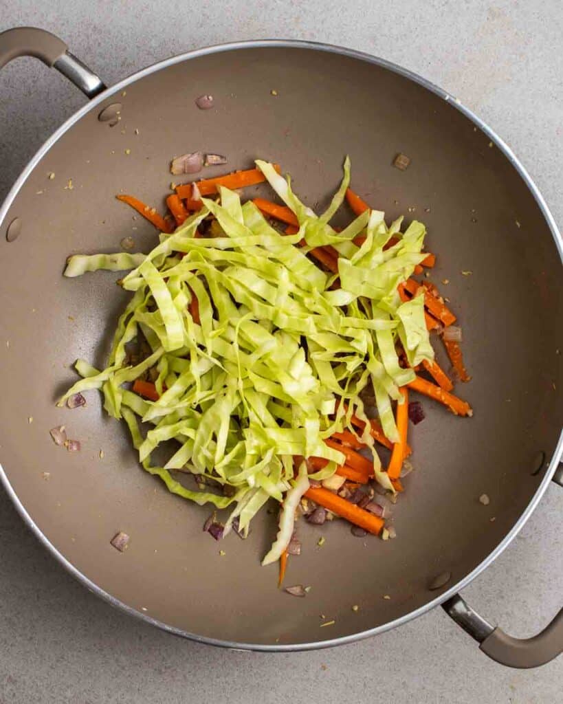 Stirfry Rice Vermicelli Noodles (fried bee hoon) My Plantiful Cooking