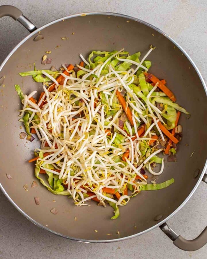Stirfry Rice Vermicelli Noodles (fried bee hoon) My Plantiful Cooking