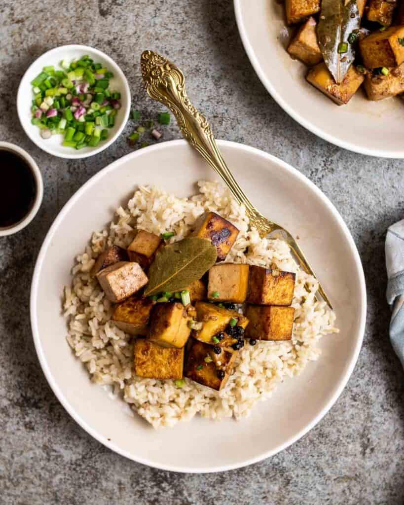 Vegan Tofu Adobo My Plantiful Cooking