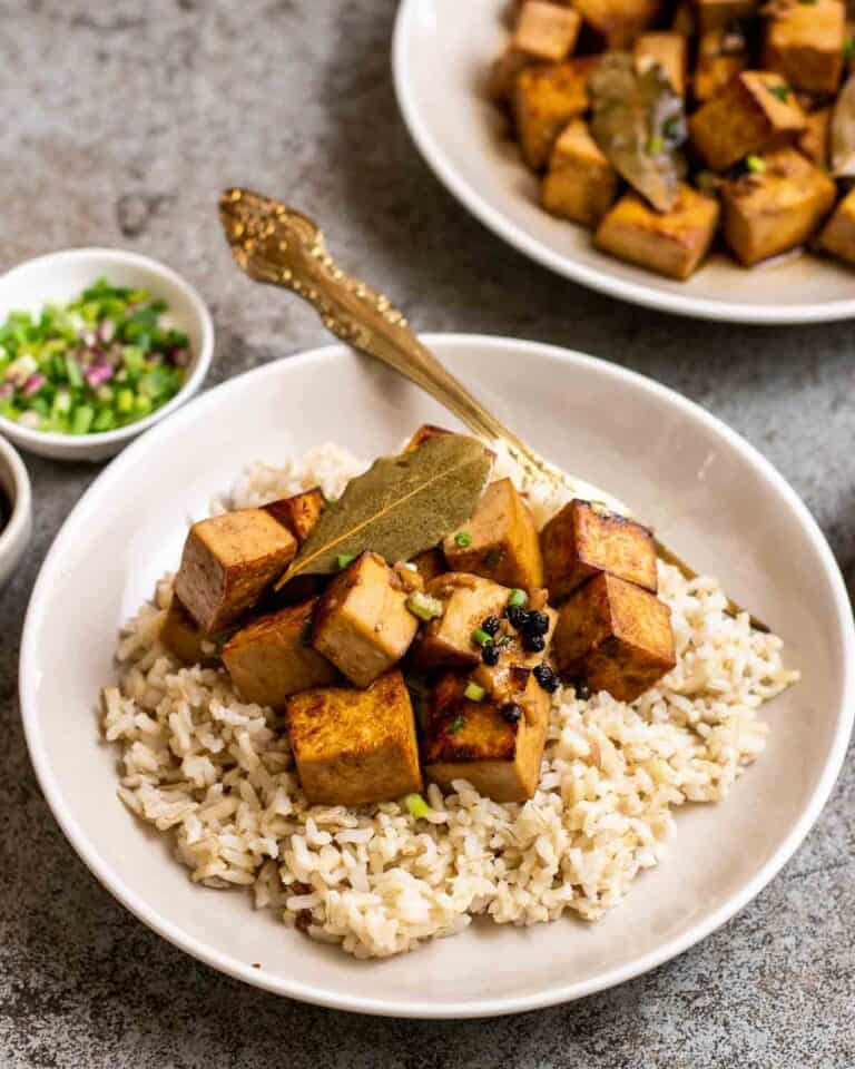 Vegan Tofu Adobo My Plantiful Cooking