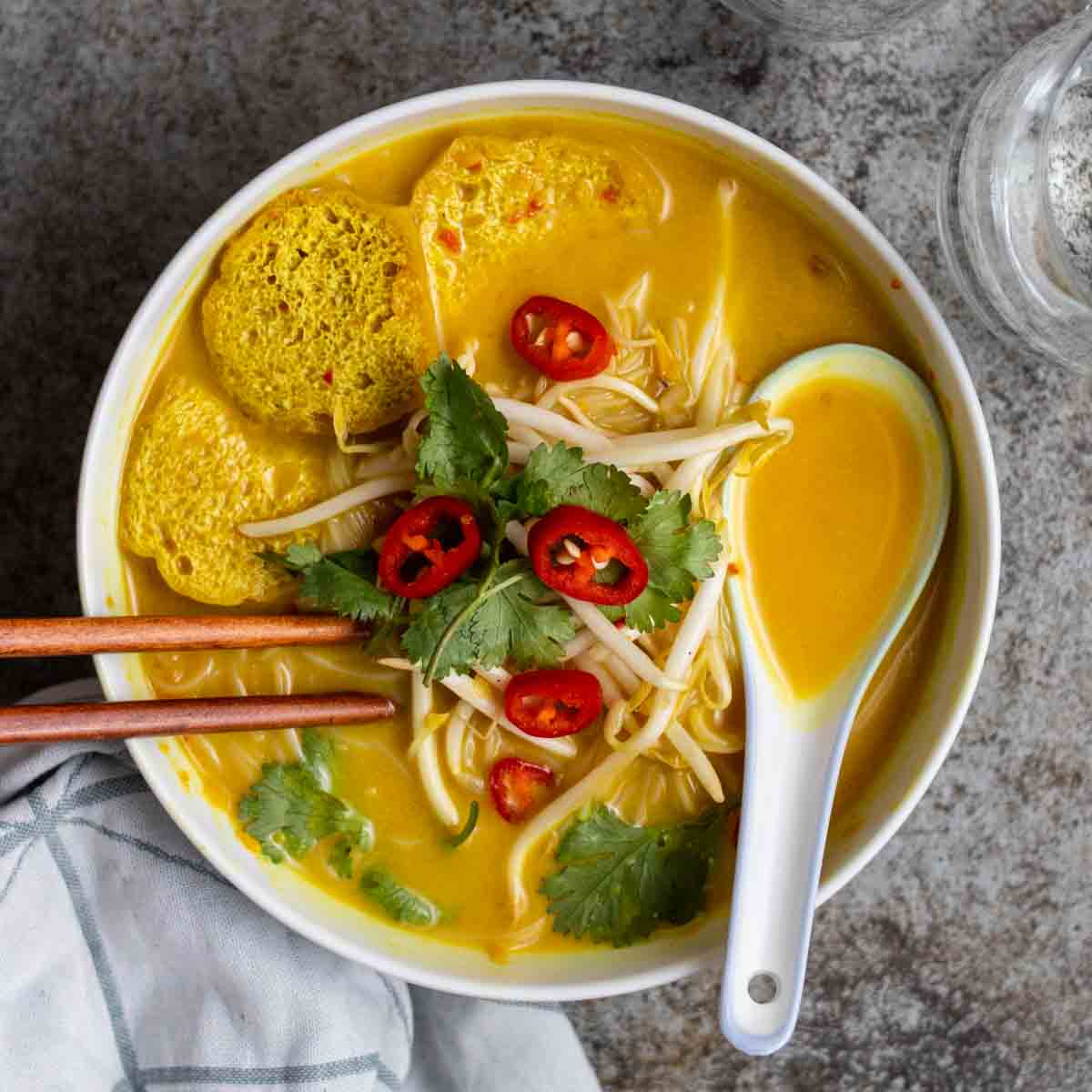 Creamy Vegan Laksa-image