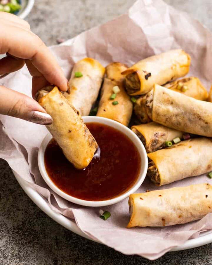 Vegetable Lumpia (Lumpiang Gulay) My Plantiful Cooking