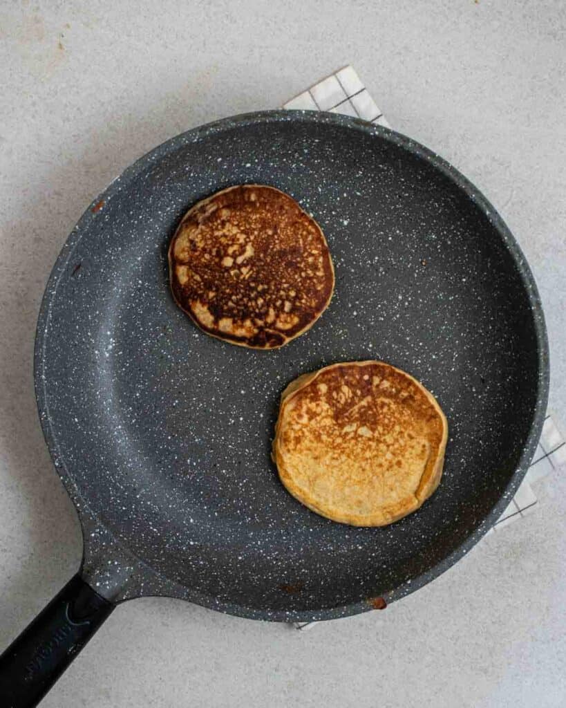 Fluffy Protein Pancakes without Banana My Plantiful Cooking