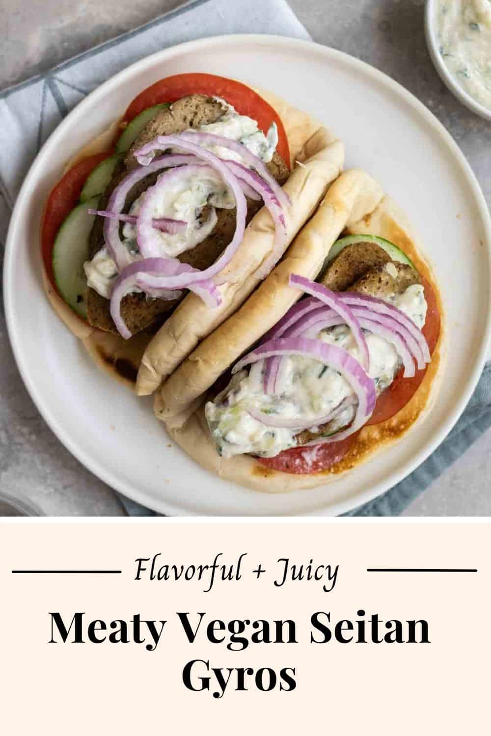 Meaty Vegan Seitan Gyros My Plantiful Cooking